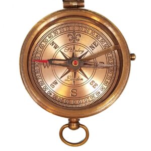 Personalized Large Pocket Compass Religious Gifts Engraved | Unique Christian/Catholic Keepsake | for Baptisms, Confirmations, Missionary, Birthdays, Graduations, Dad, Son, Boyfriend (God Compass)