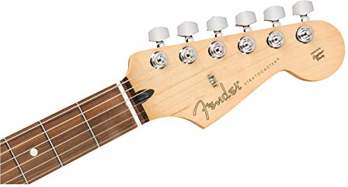 Fender Player Stratocaster HSH Electric Guitar, with 2-Year Warranty, Silver, Pau Ferro Fingerboard