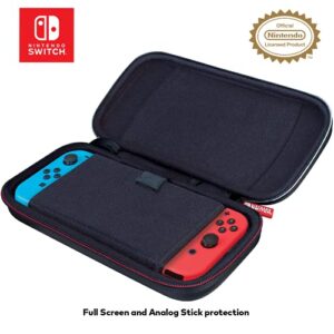 Game Traveler Nintendo Switch Case - Switch OLED Case for Switch OLED & Original Switch, Adjustable Viewing Stand & Bonus Game Case, Deluxe Loop Handle, Licensed Nintendo Switch Game case