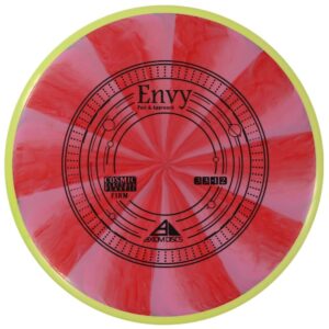 axiom discs cosmic electron envy (firm) disc golf putter (170-175g / colors may vary)