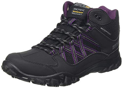 Regatta Women's Low Rise Hiking Boots, Black Prune, 10