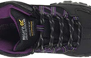 Regatta Women's Low Rise Hiking Boots, Black Prune, 10