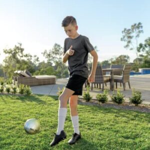 SKLZ Star-Kick Solo Soccer Trainer with Size 1 Soccer Ball, Volt