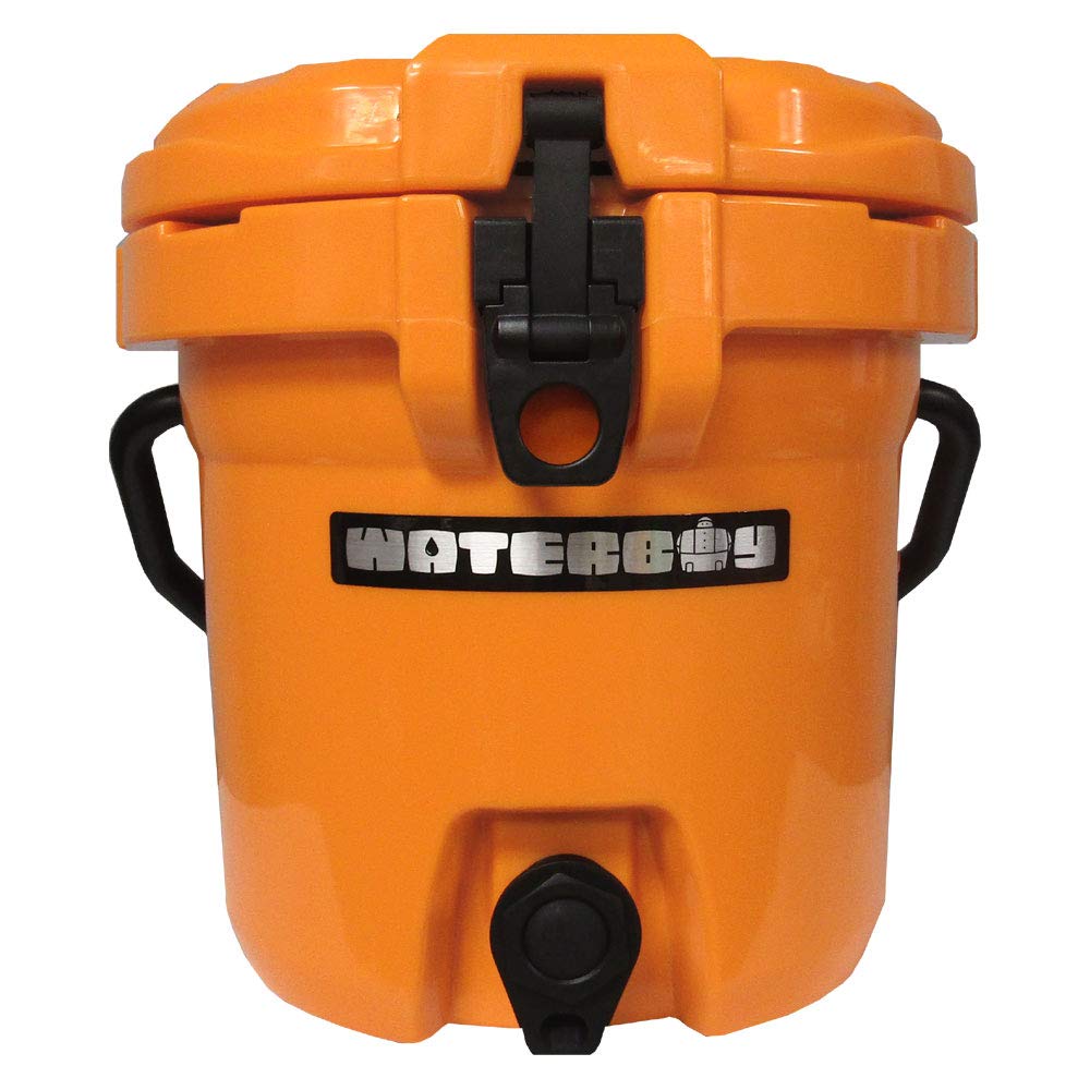 Fatboy 2.5 Gallon Waterboy Water Jug Cooler Orange