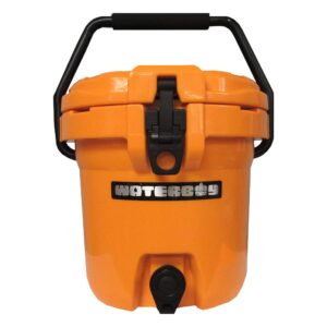 Fatboy 2.5 Gallon Waterboy Water Jug Cooler Orange