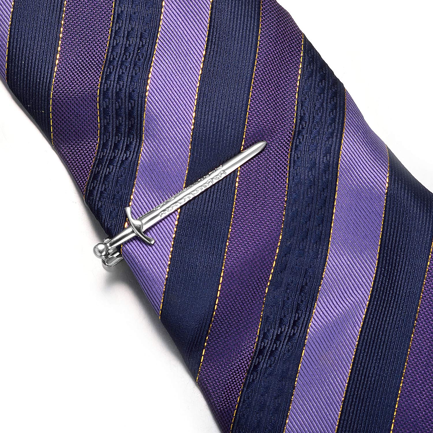 Yoursfs Scottish Sword Tie Clips For Men Tie Bar Accessories Jewelry Martial Arts Gifts