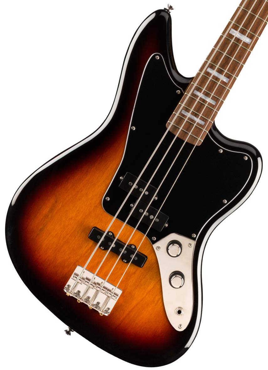 Squier Classic Vibe Jaguar Bass, 3-Color Sunburst, Laurel Fingerboard