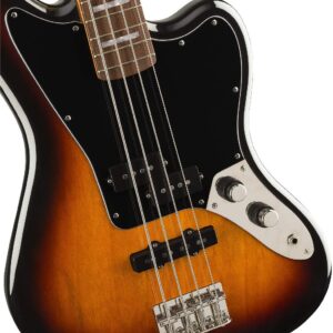 Squier Classic Vibe Jaguar Bass, 3-Color Sunburst, Laurel Fingerboard