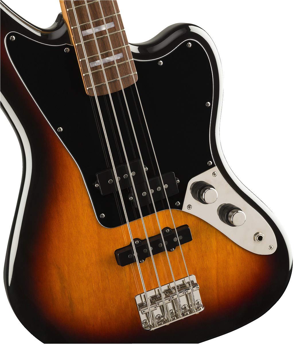 Squier Classic Vibe Jaguar Bass, 3-Color Sunburst, Laurel Fingerboard