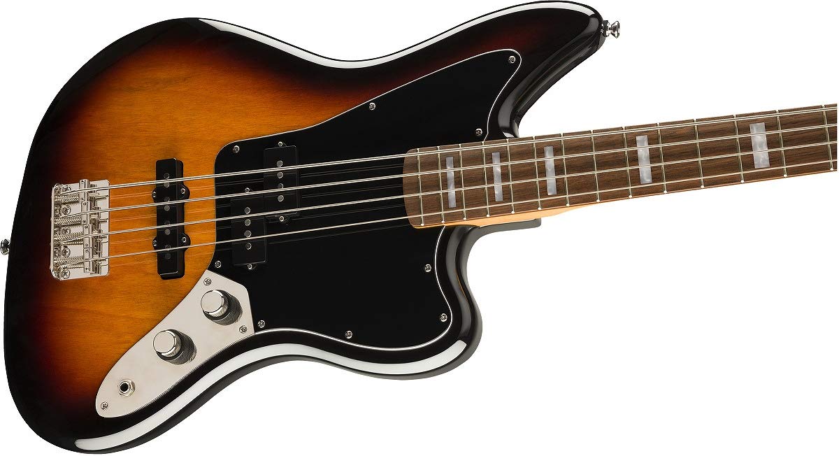 Squier Classic Vibe Jaguar Bass, 3-Color Sunburst, Laurel Fingerboard