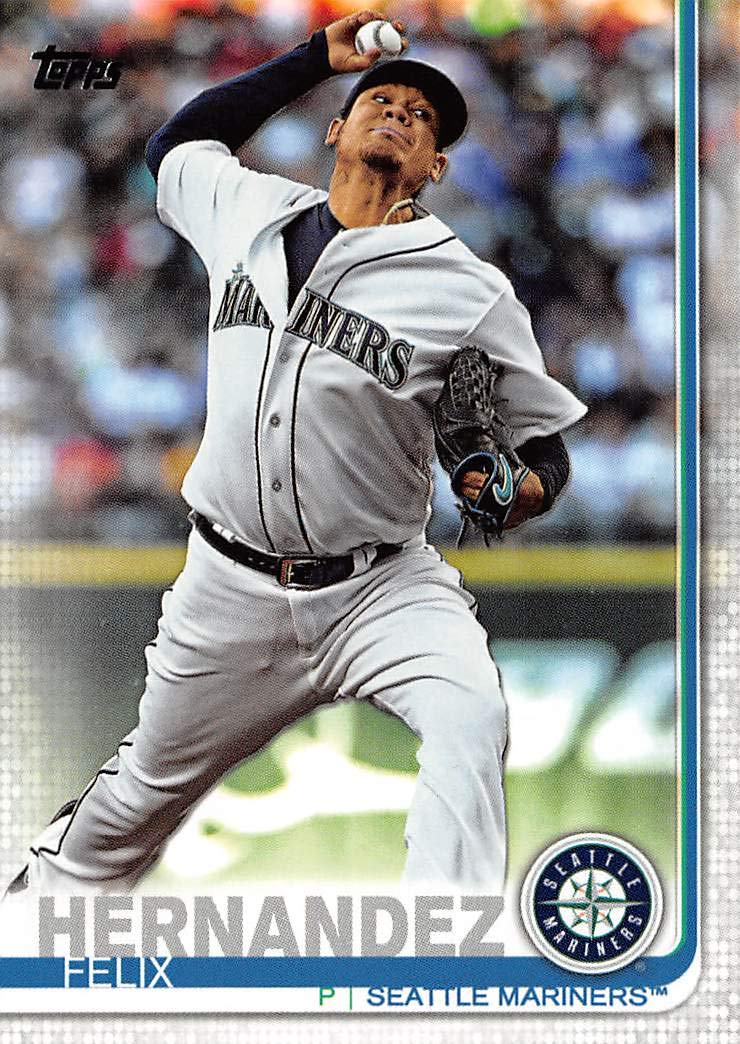 2019 Topps Series 2#699 Felix Hernandez