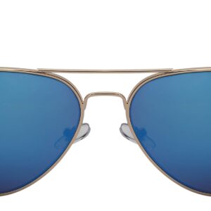 Edge I-Wear 12 Pack Aviators Bulk Sunglass Men Pilot Spring Hinge Wholesale Sunglasses (N25095A-REV)