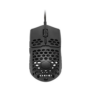 Cooler Master MM710 53G Gaming Mouse with Lightweight Honeycomb Shell, Ultralight Ultraweave Cable, Pixart 3389 16000 DPI Optical Sensor