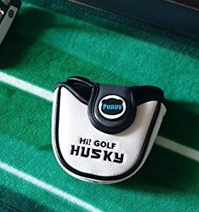 HISTAR Golf Mallet Putter Head Corver Husky Cartoon Animal Golf Cover