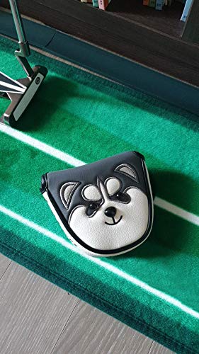 HISTAR Golf Mallet Putter Head Corver Husky Cartoon Animal Golf Cover