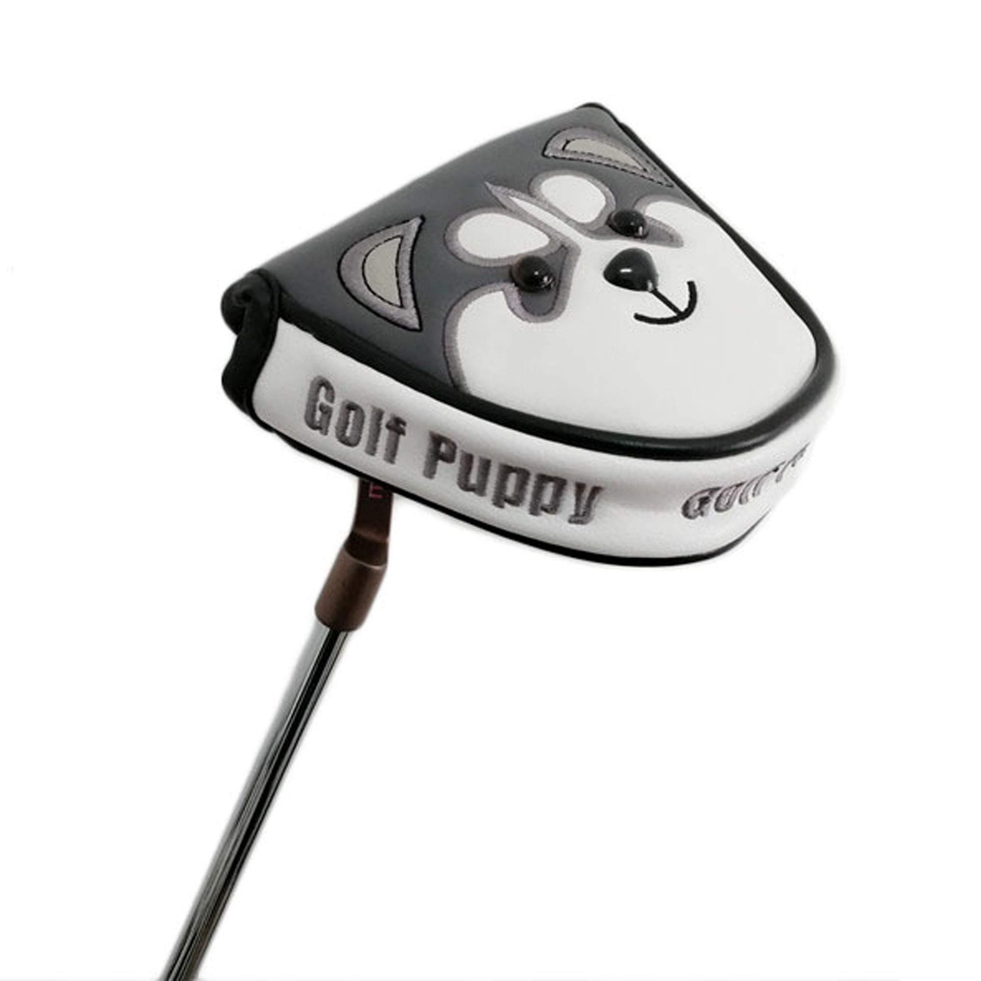 HISTAR Golf Mallet Putter Head Corver Husky Cartoon Animal Golf Cover