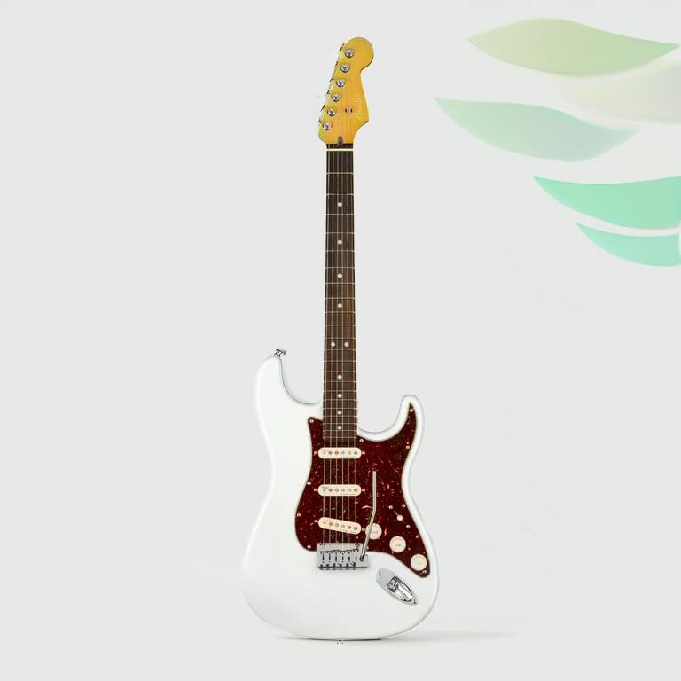 Fender American Ultra Stratocaster - Arctic Pearl with Rosewood Fingerboard