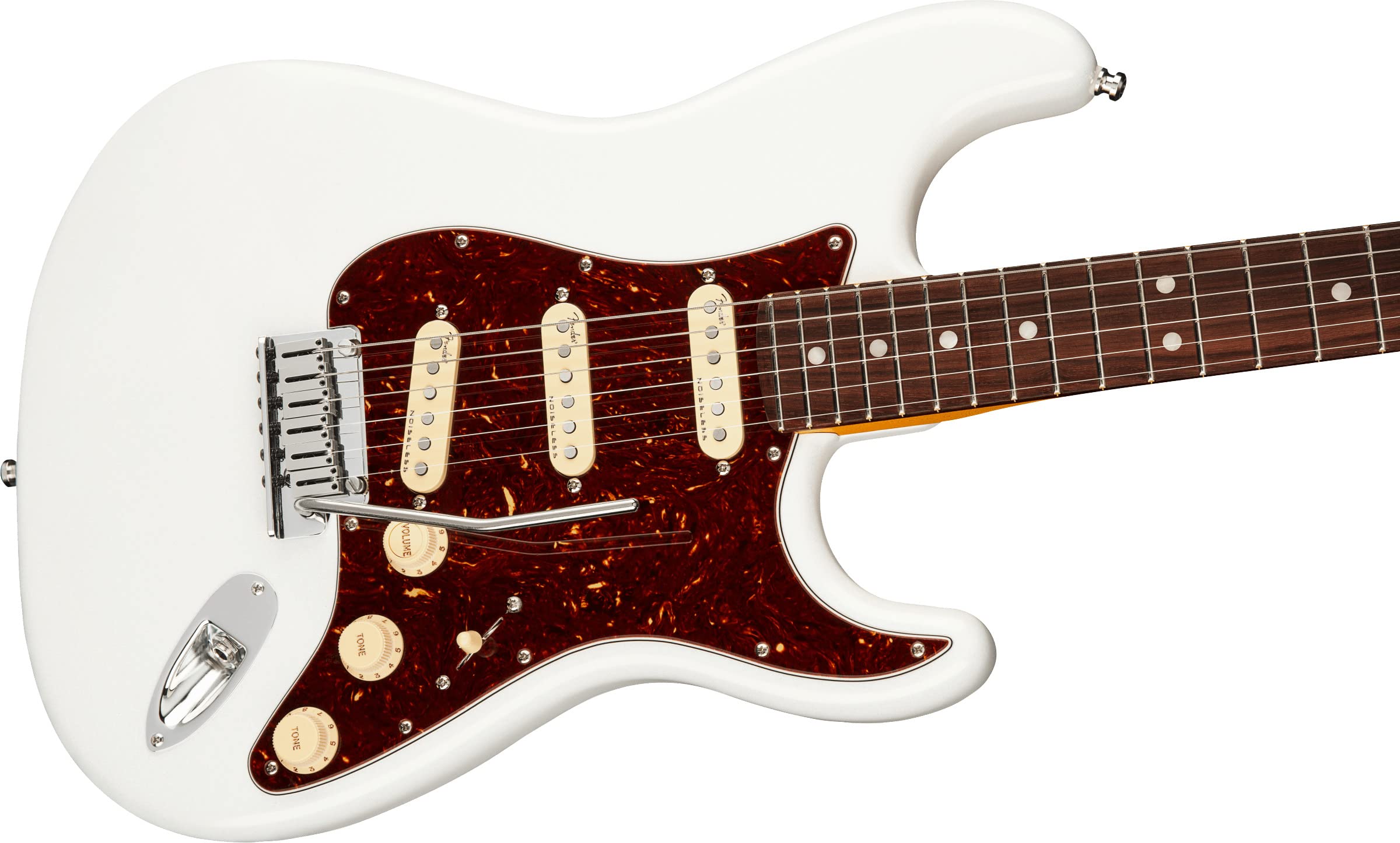 Fender American Ultra Stratocaster - Arctic Pearl with Rosewood Fingerboard