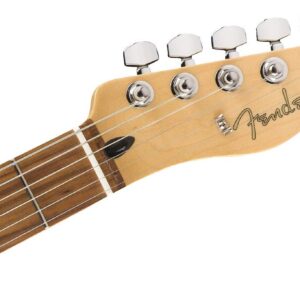 Fender Player Telecaster HH Electric Guitar, with 2-Year Warranty, Silver, Pau Ferro Fingerboard