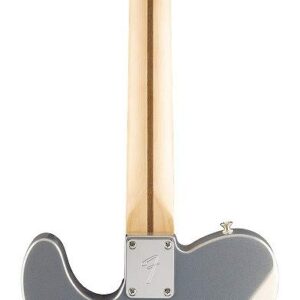 Fender Player Telecaster HH Electric Guitar, with 2-Year Warranty, Silver, Pau Ferro Fingerboard