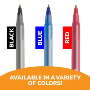 BIC Round Stic Xtra Life Ball Pen, Medium Point (1.0mm), Assorted Colors, 240-Count