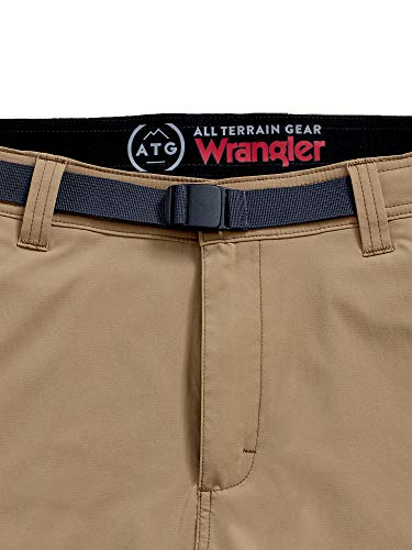 ATG by Wrangler Men's Convertible Trail Jogger, Tiger Brown, 34W x 32L