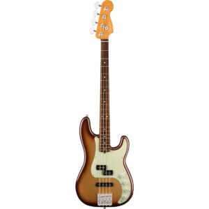 fender american ultra precision bass, mocha burst, rosewood fingerboard