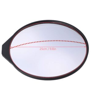 VGEBY1 Practice Mirror, 360-Degrees Swing Mirror Wide Angle Training Aid Stainless Steel Full Swing Putting Convex Mirror