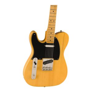 Squier Classic Vibe 50s Telecaster Electric Guitar, with 2-Year Warranty, Butterscotch Blonde, Maple Fingerboard, Left-Handed