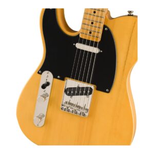 Squier Classic Vibe 50s Telecaster Electric Guitar, with 2-Year Warranty, Butterscotch Blonde, Maple Fingerboard, Left-Handed