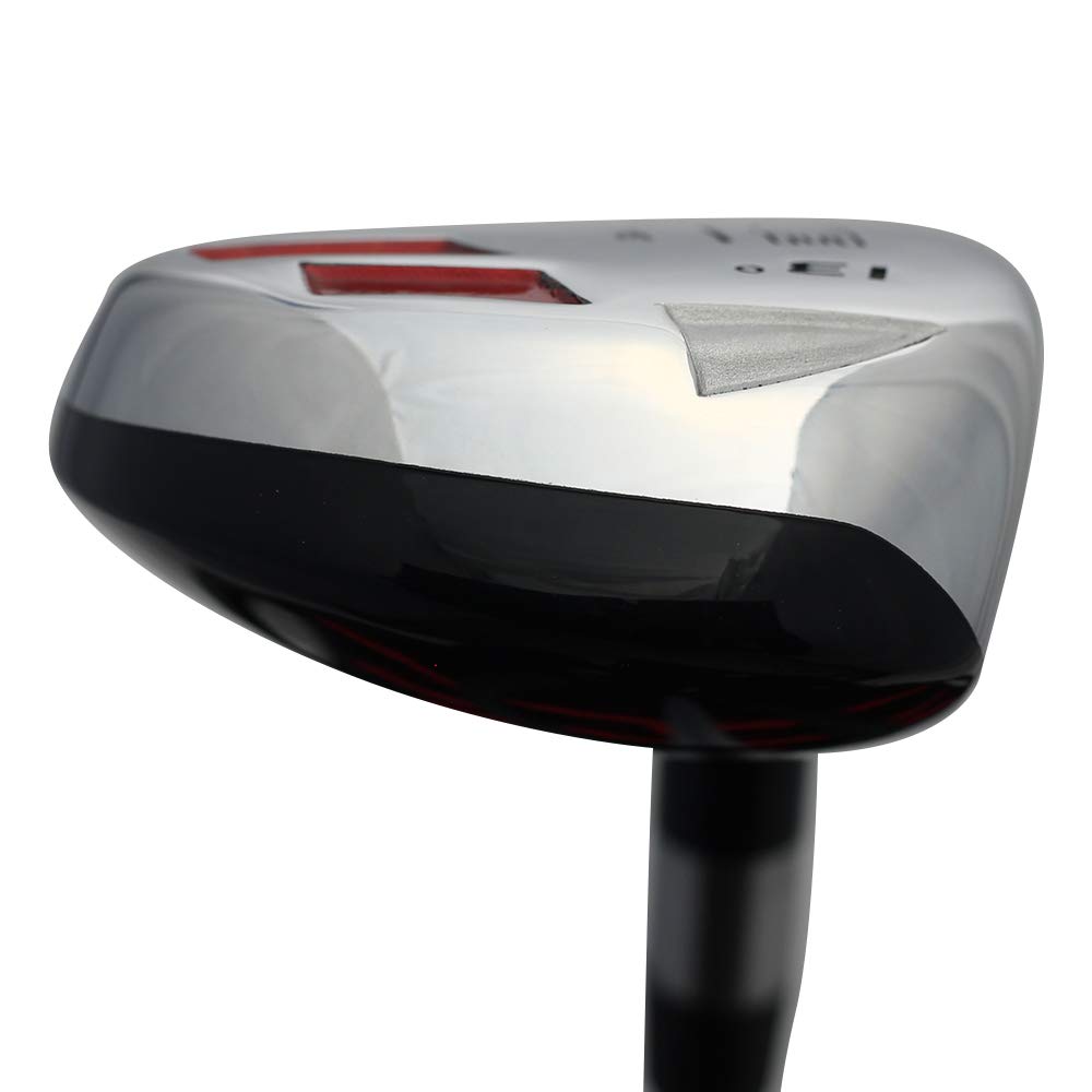 Senior Men's #1 iDrive 13° Driving One Iron Wood Hybrid Driver Left Handed Premium Ultra Forgiving Senior Flex Graphite Shaft Premium Men's Arthritic Grip