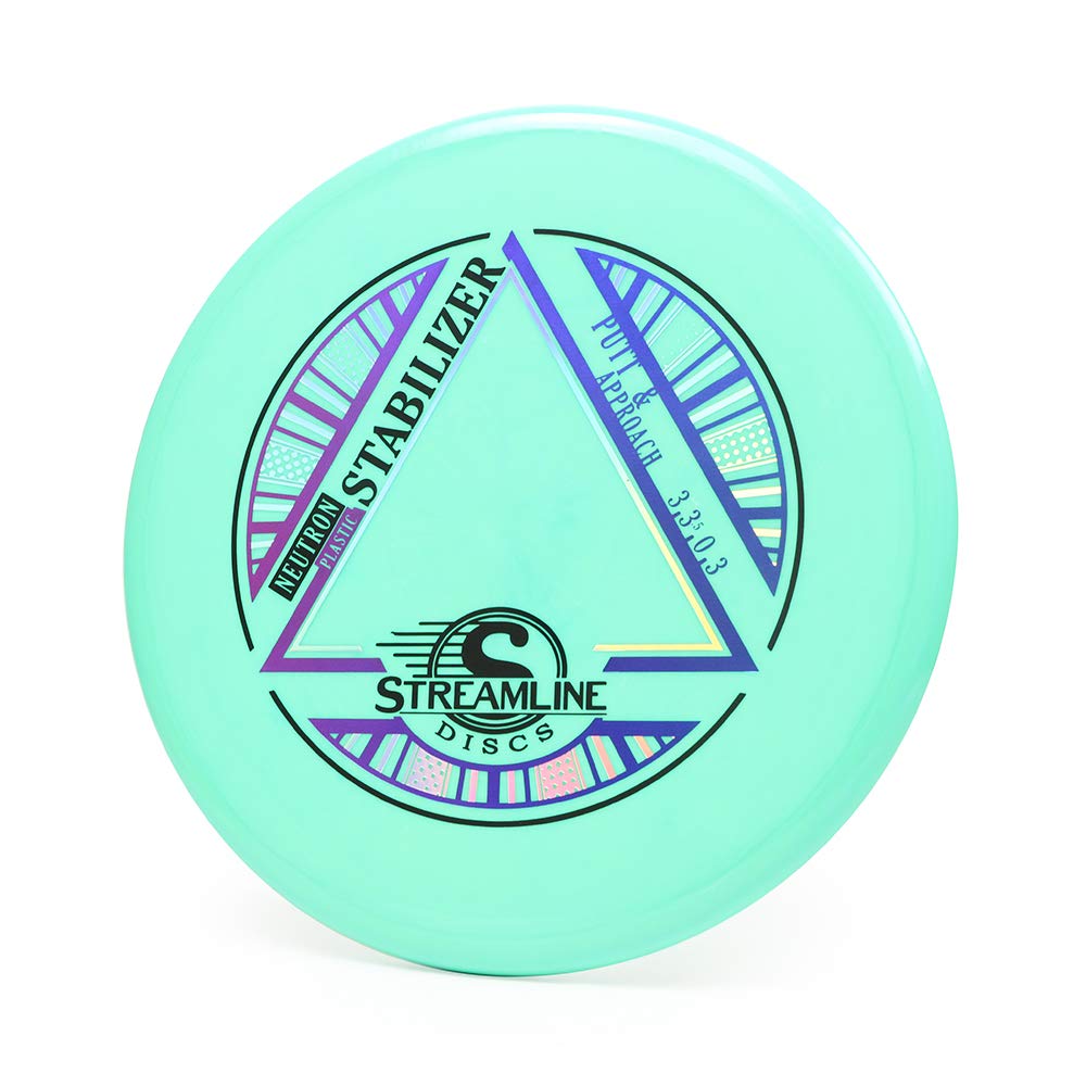 Streamline Discs Neutron Stabilizer Putter Golf Disc [Colors May Vary] - 170-175g