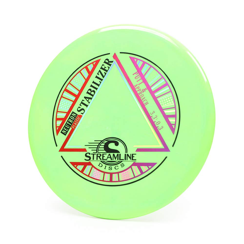 Streamline Discs Neutron Stabilizer Putter Golf Disc [Colors May Vary] - 170-175g