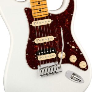 Fender American Ultra Stratocaster HSS - Arctic Pearl with Maple Fingerboard