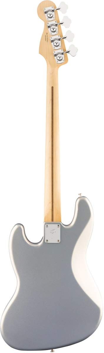 Fender Player Jazz Bass, Silver, Pau Ferro Fingerboard