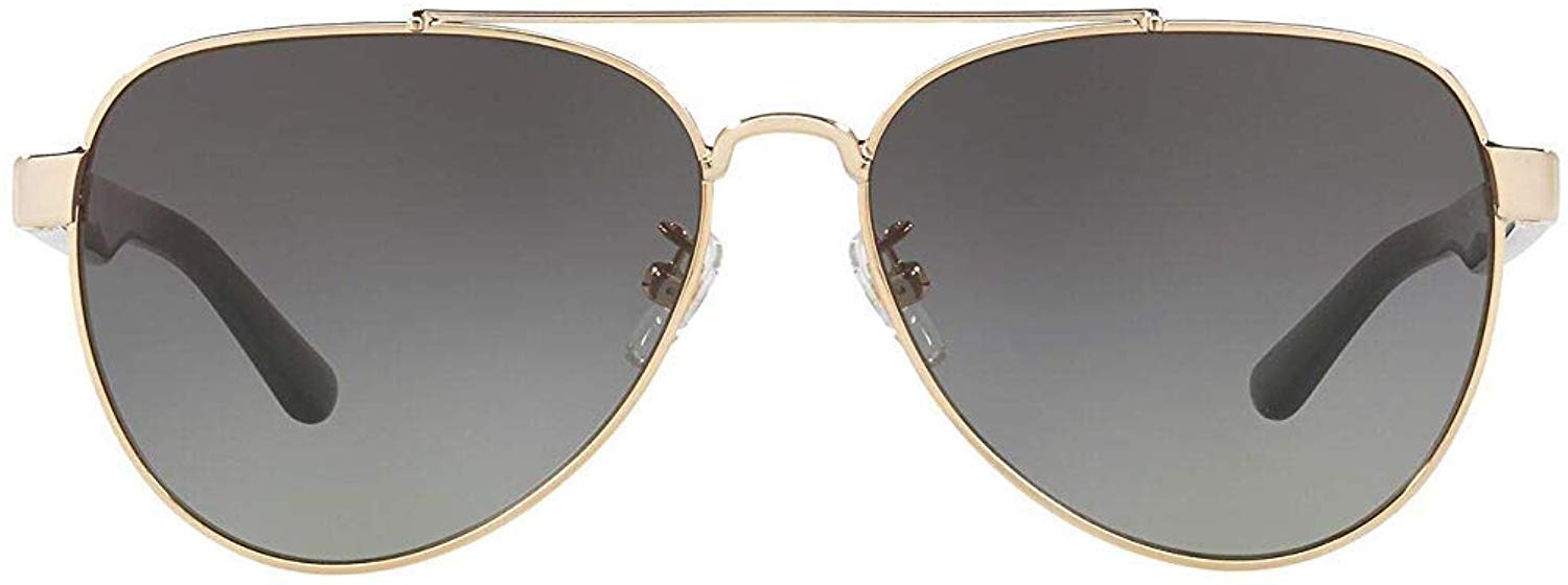 Tory Burch TY6070 Sunglasses 327111-57 -, Lt Grey Gradient TY6070-327111-57