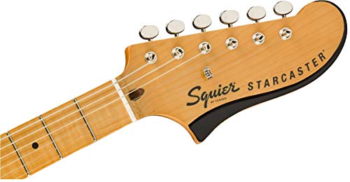 Squier Classic Vibe Starcaster Electric Guitar, with 2-Year Warranty, Natural, Maple Fingerboard