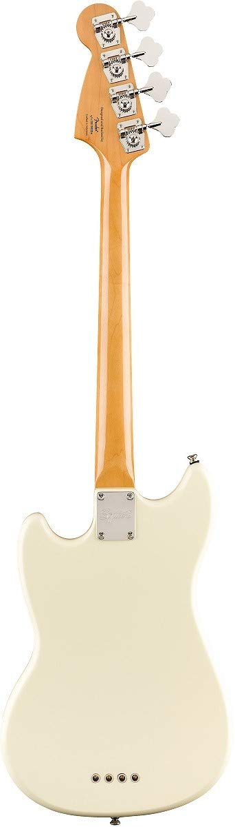 Squier Classic Vibe 60s Mustang Bass, Olympic White, Laurel Fingerboard