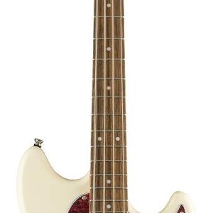 Squier Classic Vibe 60s Mustang Bass, Olympic White, Laurel Fingerboard