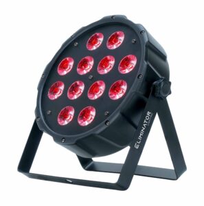 eliminator lp 12 hex 12x5w rgbwa+uv led par light