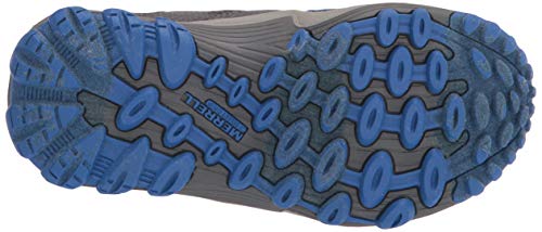 Merrell Chameleon 7 Access MID WTRPF Hiking Boot, Grey/Blue, 3 US Unisex Little Kid