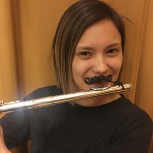 Flute-stache - The Original Clip-on mustache for Flute by Brasstache