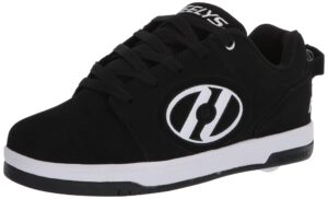 heelys men's voyager tennis shoe, balck/white, 11 m us