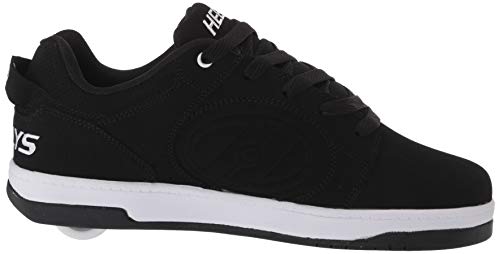 Heelys Men's Voyager Tennis Shoe, Balck/White, 11 M US