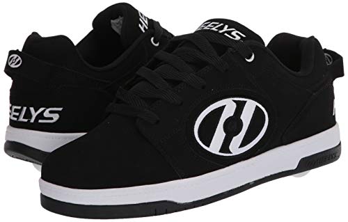 Heelys Men's Voyager Tennis Shoe, Balck/White, 11 M US