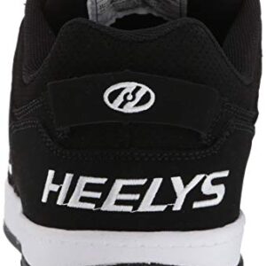 Heelys Men's Voyager Tennis Shoe, Balck/White, 11 M US