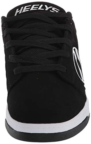 Heelys Men's Voyager Tennis Shoe, Balck/White, 11 M US