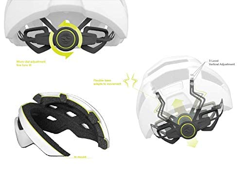 IXS Unisex Trail EVO (Black/XLW)- Adjustable 58-62cm Adult Helmets for Men Women