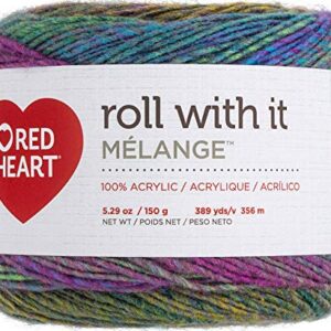 Red Heart Roll with it Melange Catwalk