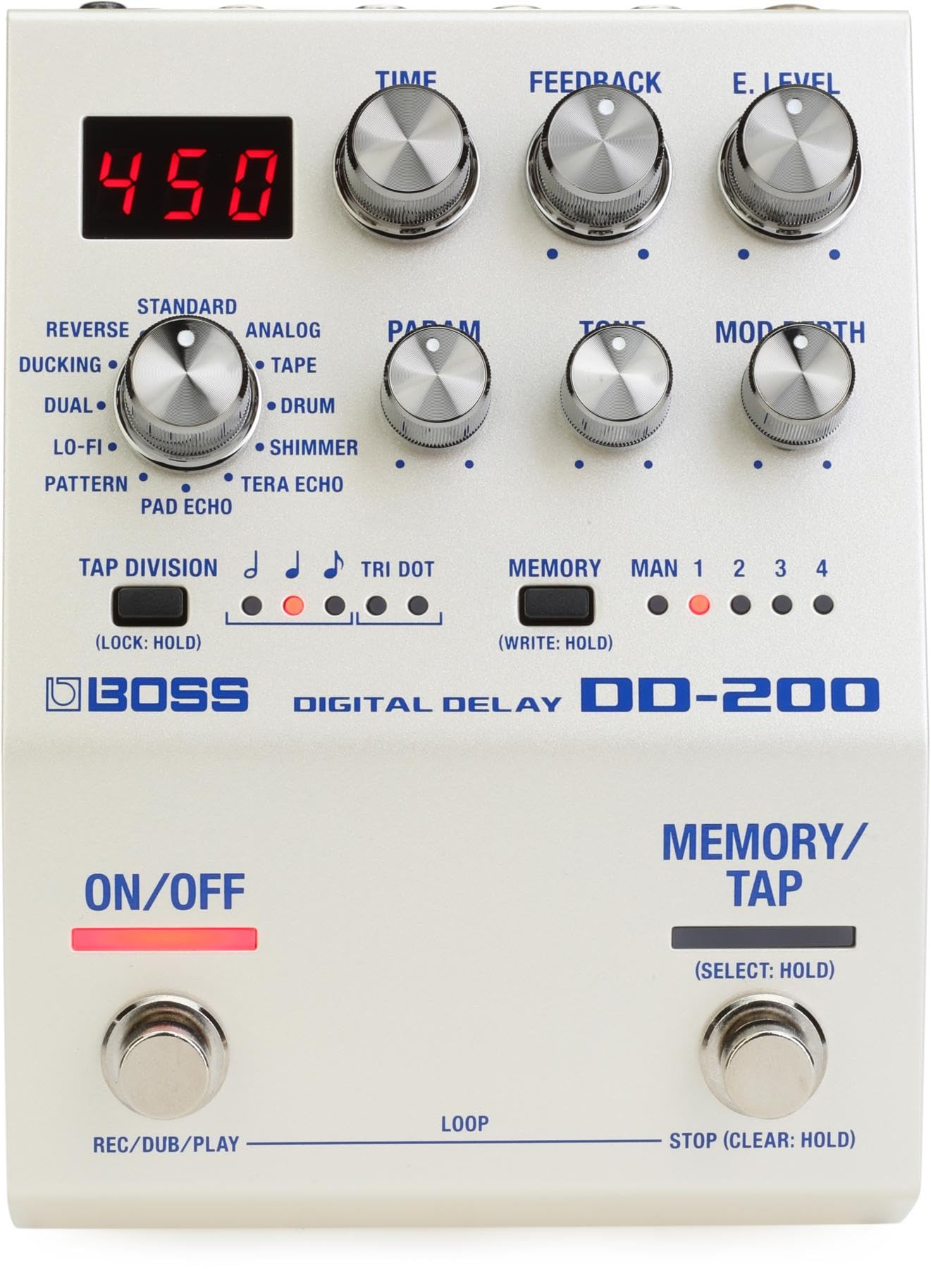 Boss DD-200 Digital Delay Pedal